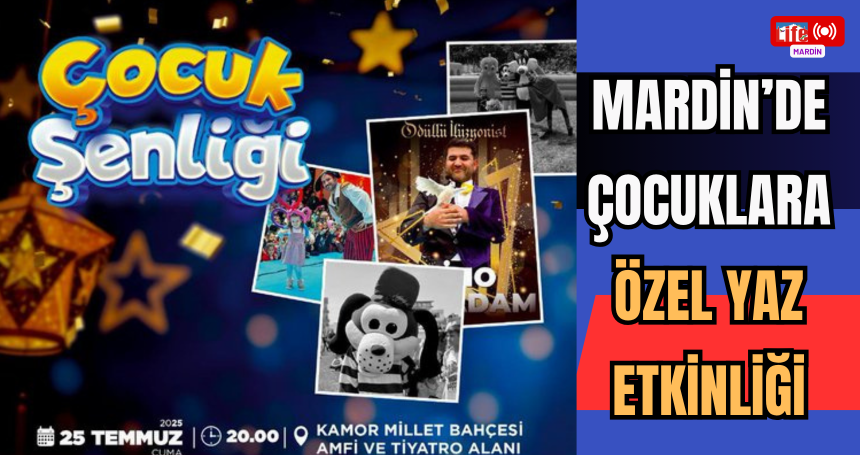 Mardin’de Çocuklar İçin Rengarenk Etkinlik