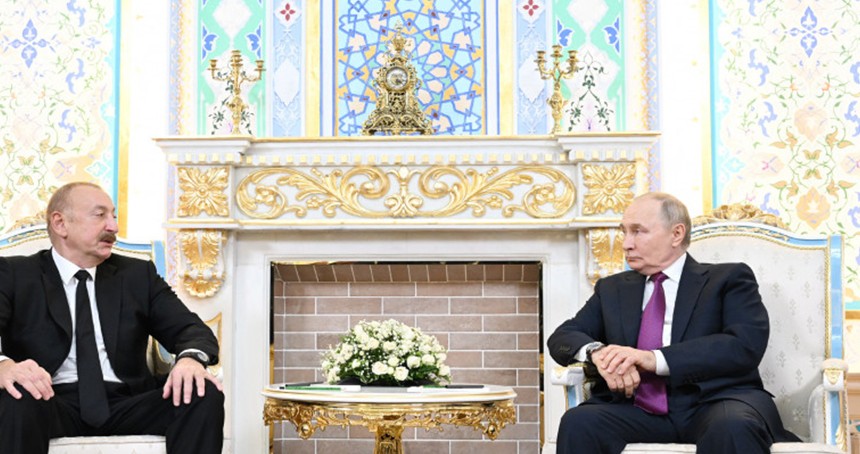 Putin ile Aliyev, Tacikistan’da görüştü