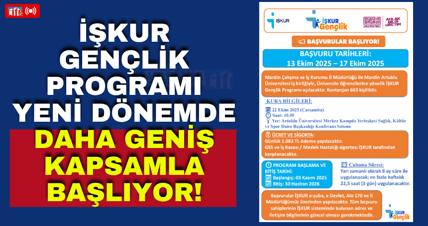 İŞKUR Gençlik Programı Yeni Dönemde Daha Geniş Kapsamla Başlıyor!