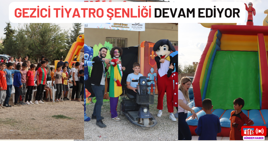 Gezici Tiyatro Şenliği Devam Ediyor