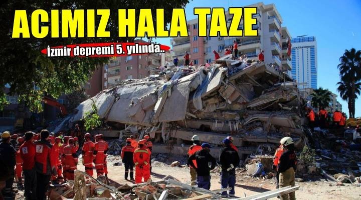 İzmir depreminin 5. yıl dönümü