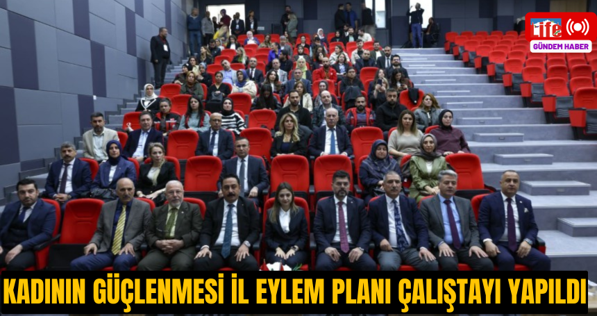 Kadının Güçlenmesi İl Eylem Planı Çalıştayı Yapıldı