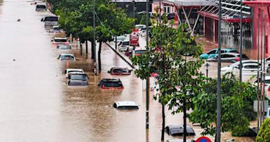 Arnavutluk’ta etkili olan yağışlar sele yol açtı: 1 ölü