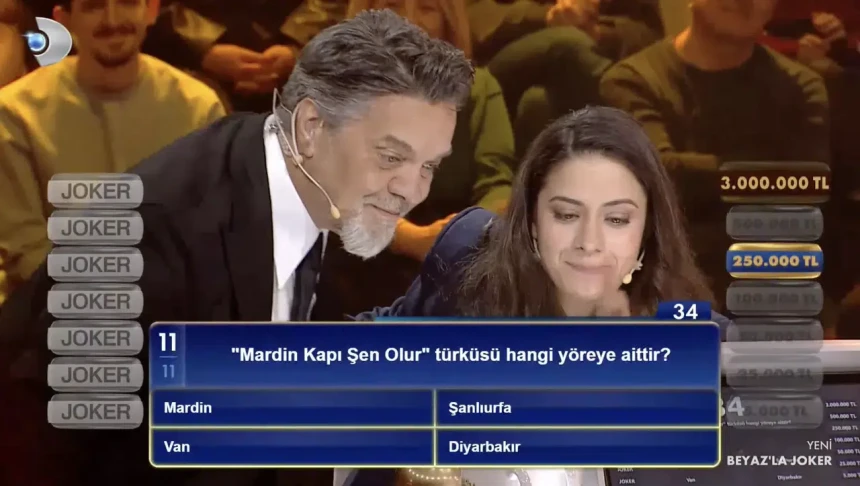 "Mardin Kapı Şen Olur" türküsü hangi yöreye aittir?