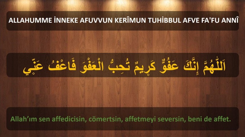 Arapça Berat Kandiliniz Mübarek Olsun nasıl denir?