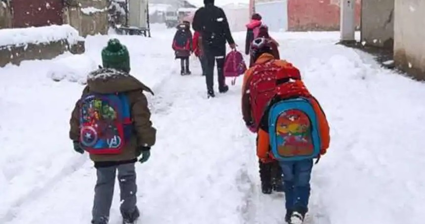 Kırklareli'nde eğitime kar tatili