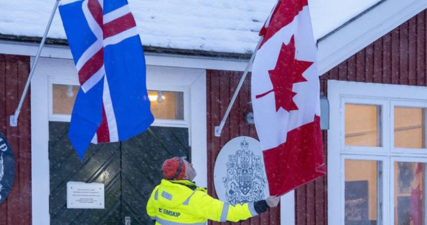 Fransa'dan sonra Kanada da Grönland'da konsolosluk açtı