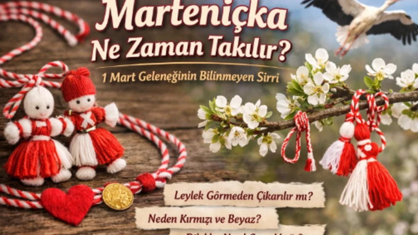 Marteniçka nedir? Marteniçka ne zaman 2026? Marteniçka ne zaman takılır? Ritüelleri neler?