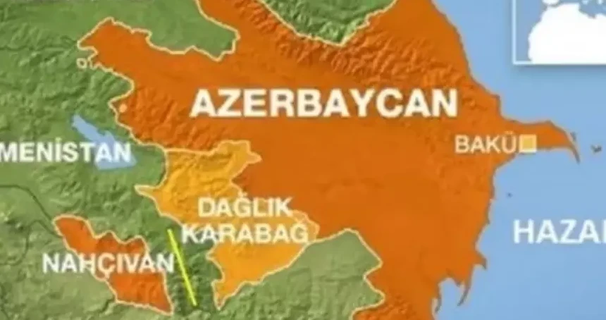 Nahçıvan nerede, hangi ülkede? Nahçıvan nereye bağlı?  Nahçıvan'ın haritadaki konumu