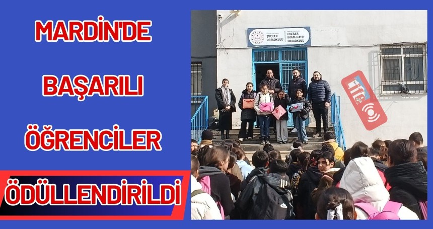 Mardin'de Başarılı Öğrenciler Ödüllendirildi