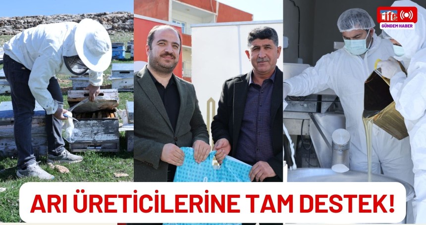 Arı üreticilerine tam destek: 10 ton arı keki dağıtımı başladı