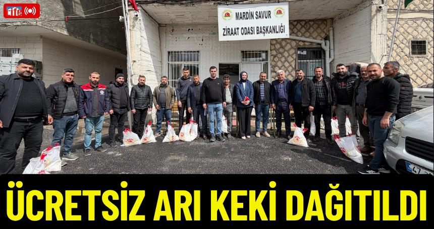 Ücretsiz Arı Keki dağıtıldı