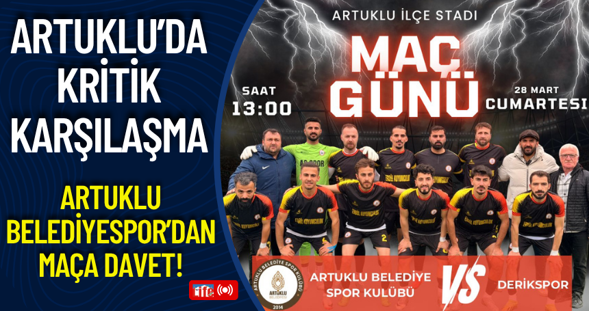 Artuklu’da Kritik Karşılaşma: Artuklu Belediyespor’dan Maça Davet!
