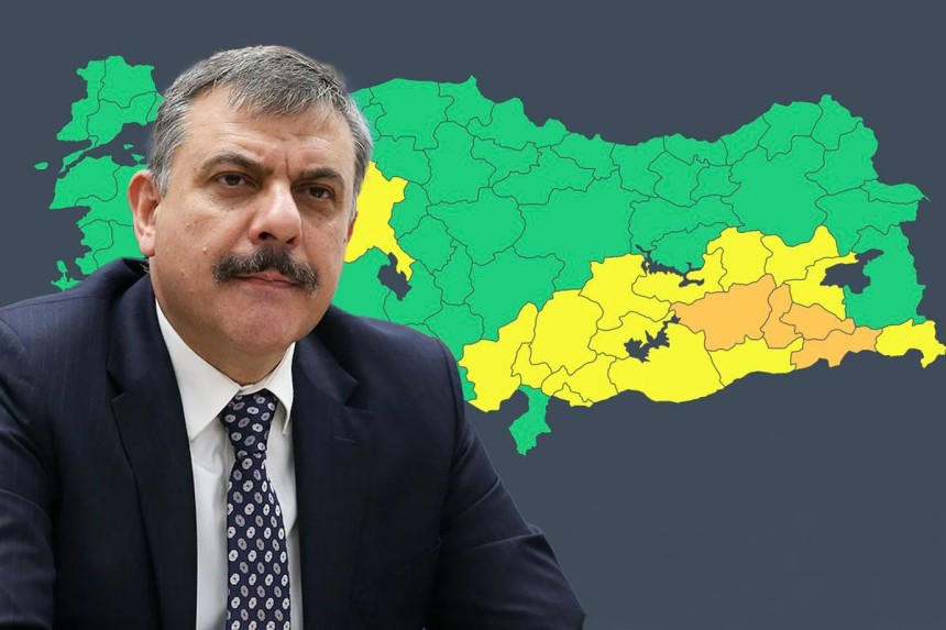 Bakanlık harita paylaşıp 20 şehrimizi uyardı: Dikkatli ve tedbirli olun! LİSTEDE MARDİN'DE VAR...