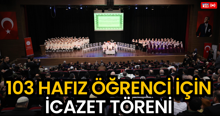 Mardin’de 103 Hafız Öğrenci İçin İcazet Töreni Düzenlendi