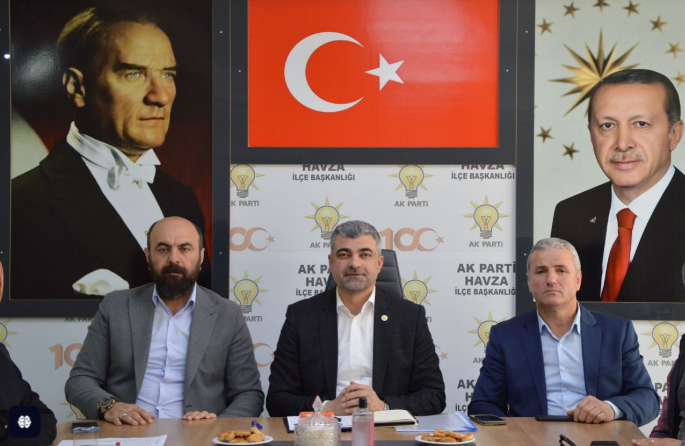 AK Parti Mardin Milletvekili Faruk Kılıç'tan Havza'ya ziyaret