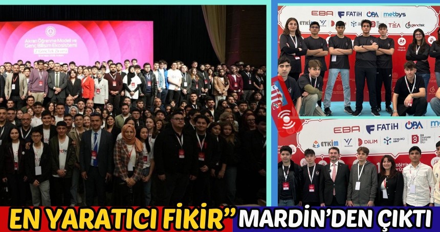 "En Yaratıcı Fikir” Mardin’den Çıktı