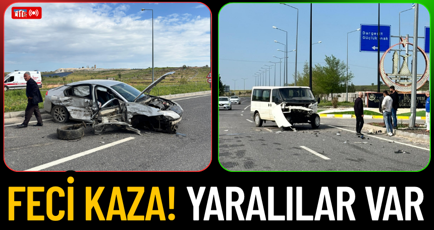 Mardin'de Feci Kaza! Yaralılar var...
