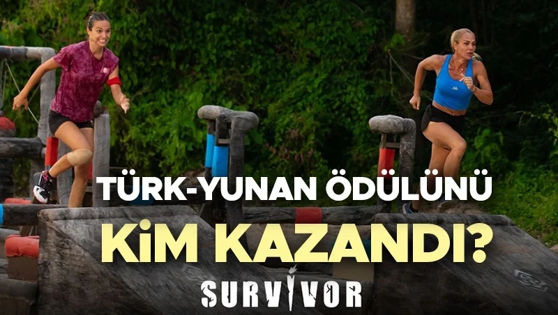 Survivor Türk- Yunan ödül oyununu kim, hangi takım kazandı?