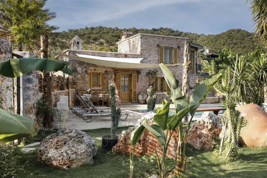 Muğla’da Taş Villalarda Ailenizle Özel Villa Tatili