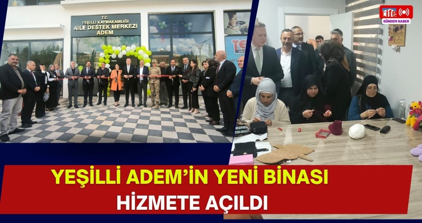 Yeşilli ADEM’in Yeni Binası Hizmete Açıldı