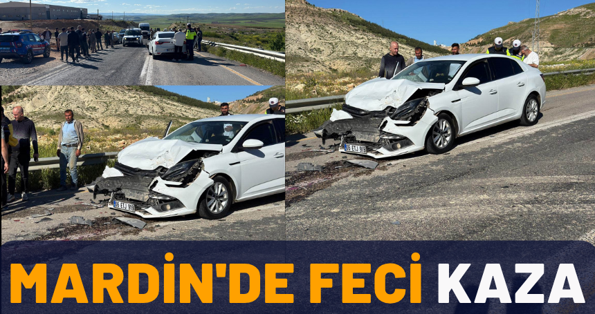 Mardin'de feci kaza