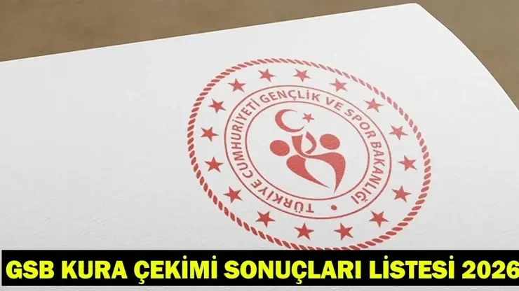 GSB KURA ÇEKİMİ CANLI İZLE: Gençlik ve Spor Bakanlığı işçi alımı kura çekimi başladı!