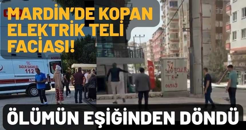 Mardin’de DEDAŞ'a ait Elektrik Teli Faciası: Küçük Çocuk Yaralandı