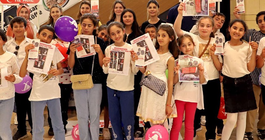 Şanlıurfa’da “Yaşama yol ver” standı açıldı