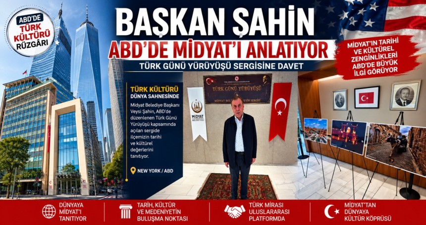 Başkan Şahin ABD’de