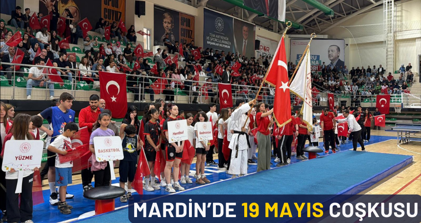 Mardin'de 19 Mayıs coşkusu