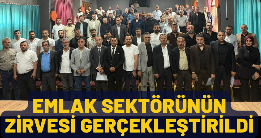 Mardin’de emlak sektörünün zirvesi gerçekleştirildi