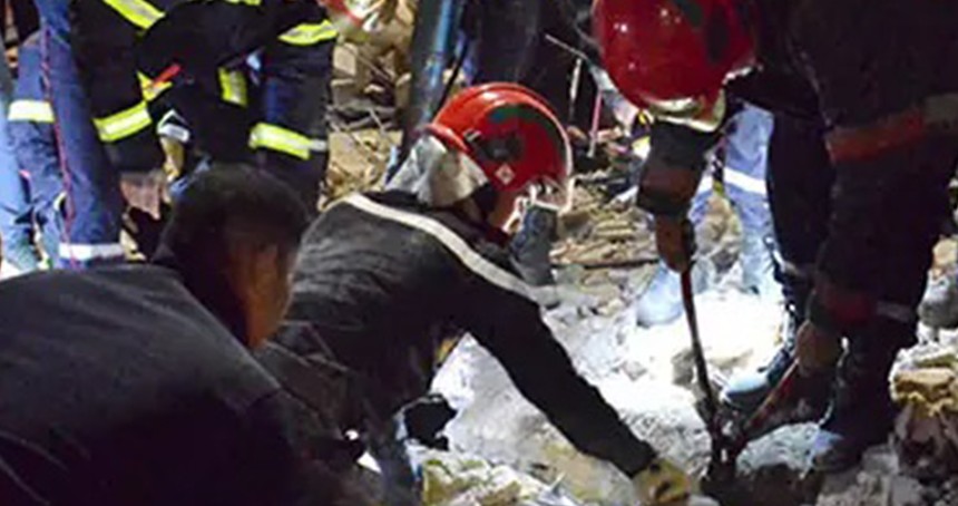 Fas'ta tarihi kentte 4 katlı bina çöktü: 11 ölü, 6 yaralı