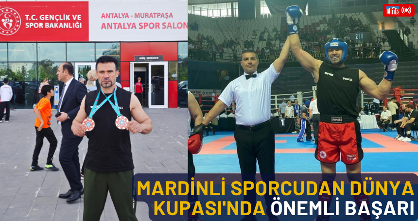 Mardinli sporcudan Dünya Kupası'nda önemli başarı