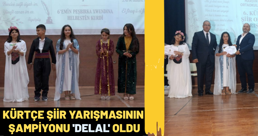 Kürtçe şiir yarışmasının şampiyonu 'Delal' oldu