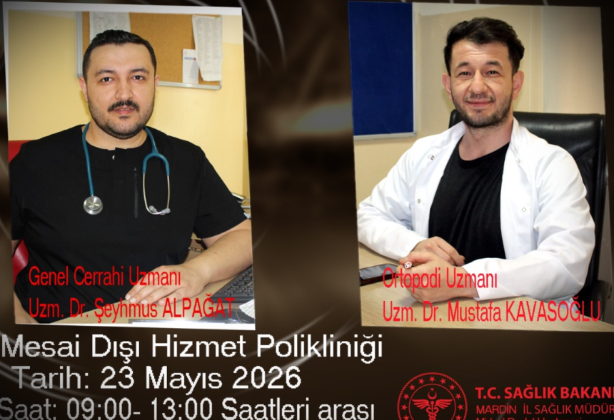 Mesai dışı poliklinik hizmeti devam ediyor