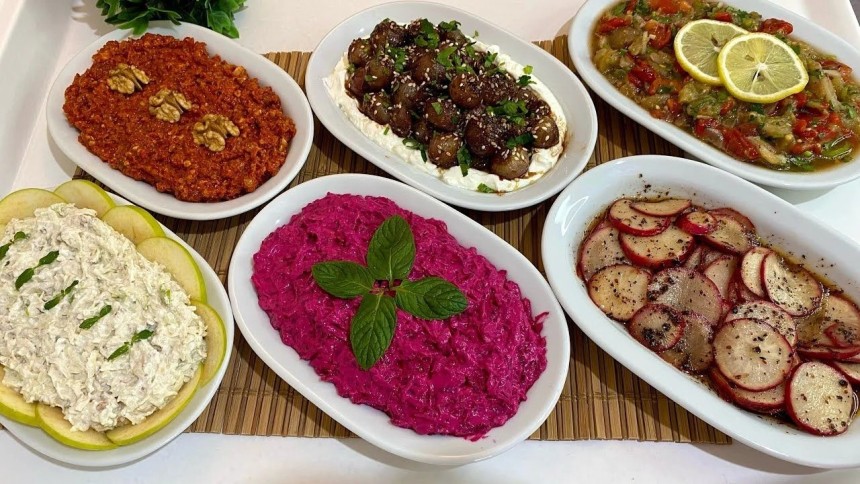 Akşam Keyfi İçin Tarihi Safranbolu Fırını'ndan Günlük Taze Meze Çeşitleri