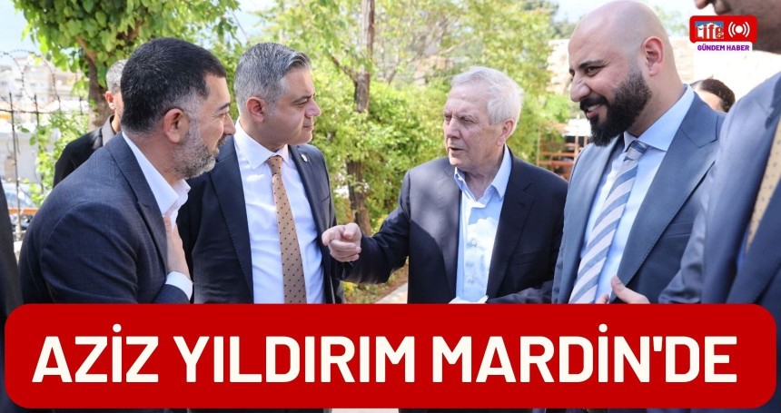 Fenerbahçe Kulübü Başkan Adayı Aziz Yıldırım, Mardin'de