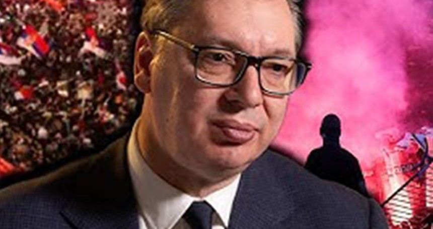 Sırbistan'da Cumhurbaşkanı Vucic karşıtı protestocular polisle çatıştı