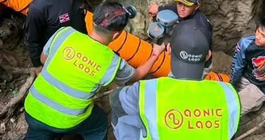 Laos'ta altın aramak için yerin 100 metre altında mahsur kalan define avcılarından yeni haber