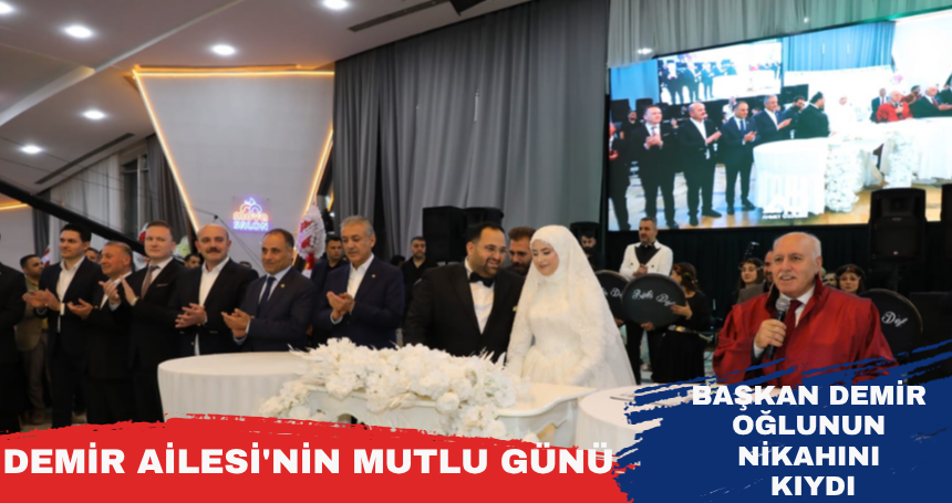 Demir Ailesi'nin mutlu günü