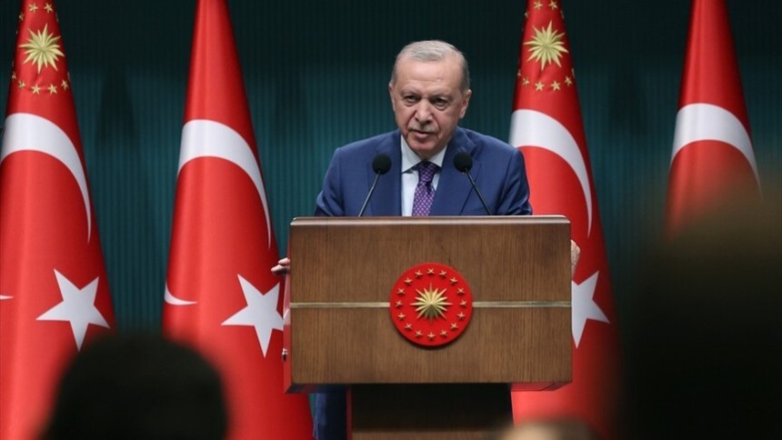 Cumhurbaşkanı Erdoğan: Türkiye'nin istikbalini her türlü siyasi mülahazanın üstünde tutmaya devam edeceğiz