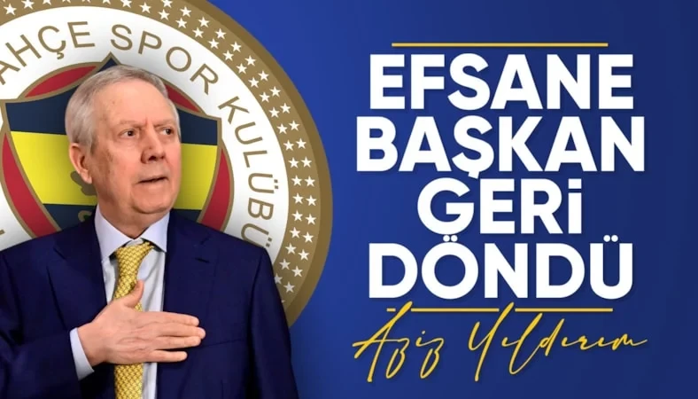 Fenerbahçe'nin yeni başkanı Aziz Yıldırım oldu