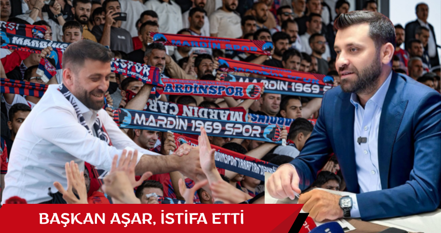 Mardinspor'da İSTİFA şoku