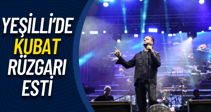 Yeşilli’de Kubat rüzgarı esti