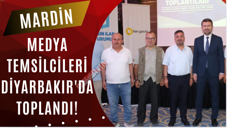 Medya Temsilcileri Diyarbakır'da Toplandı!