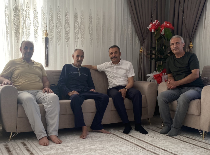 Emekli Öğretmen Selahaddin Günenç’e Ziyaret