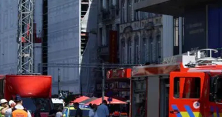Brüksel'de 15 katlı binada yangın: 2 ölü, 4 kayıp