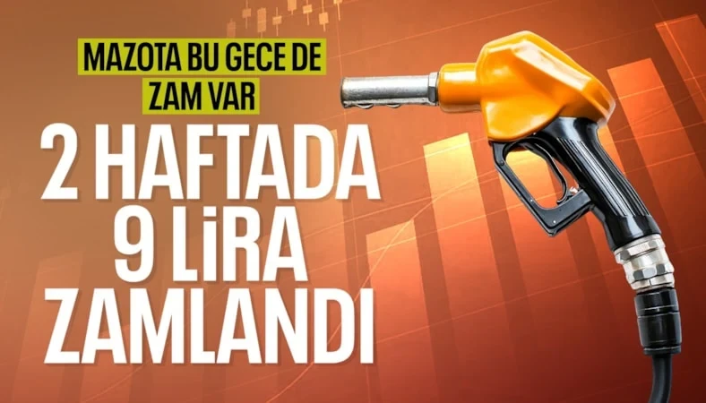 Motorine yeni fiyat artışı: Bu gece pompaya yansıyacak