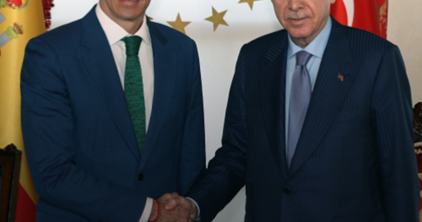 Cumhurbaşkanı Erdoğan, İspanya Başbakanı Sanchez ile görüştü